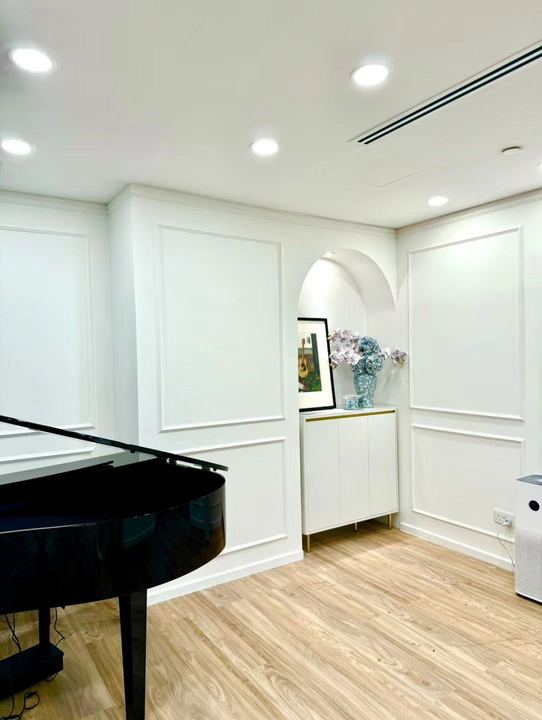piano studio renovation
