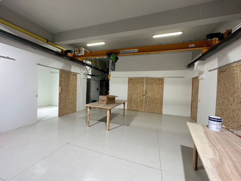 Warehouse office renovation