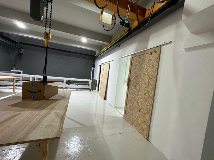 Warehouse office renovation