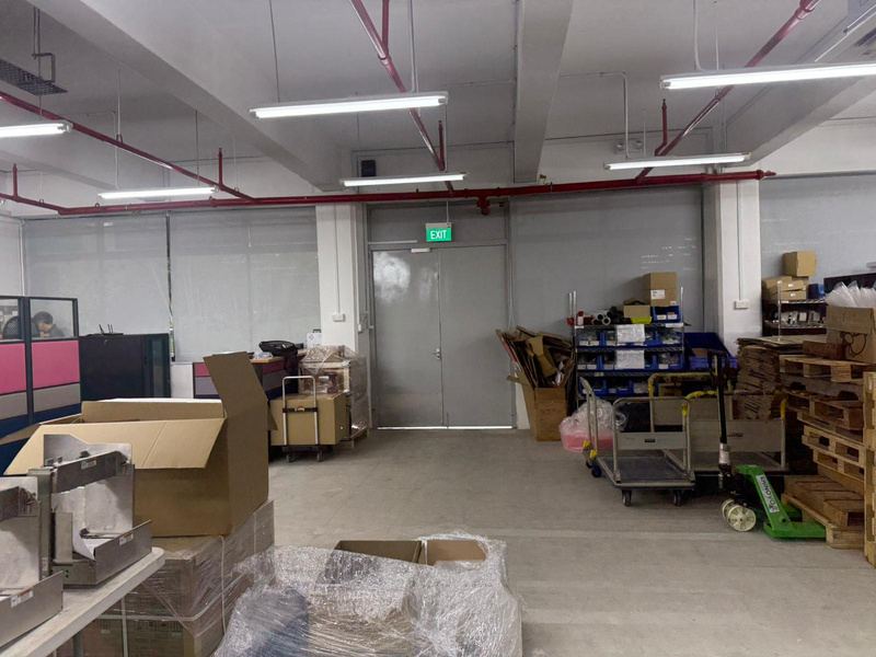 Warehouse office renovation