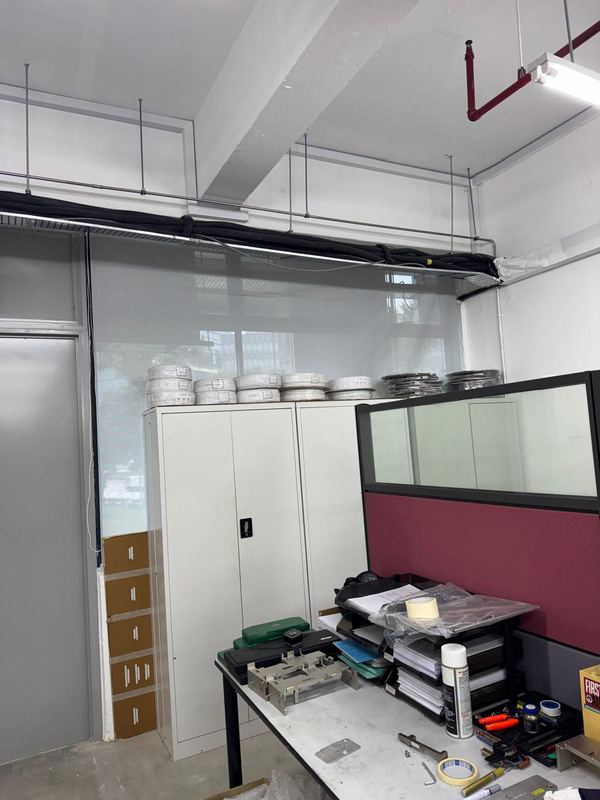 Warehouse office renovation