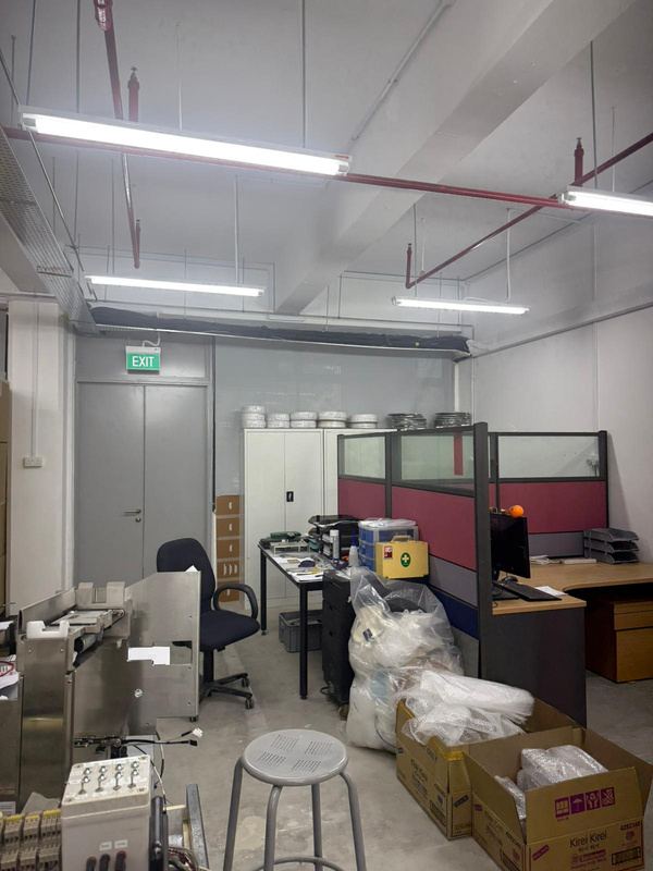 Warehouse office renovation