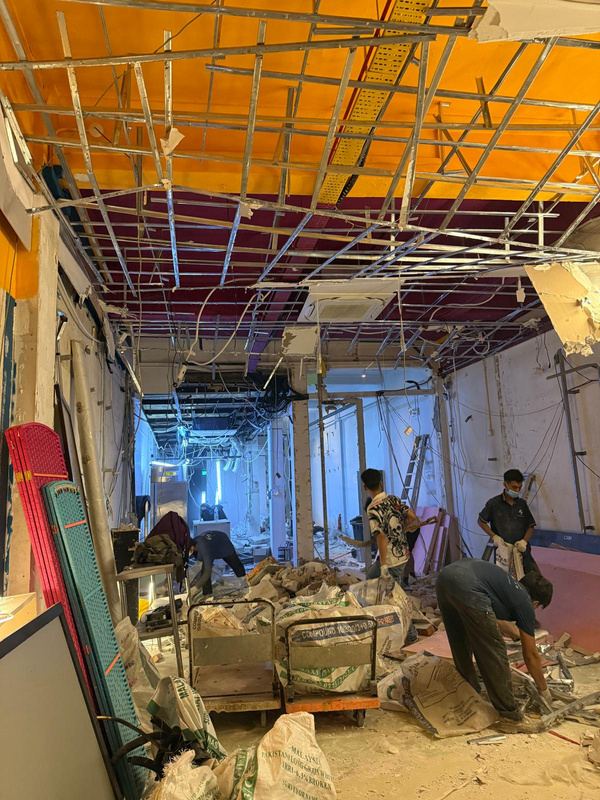 demolition works