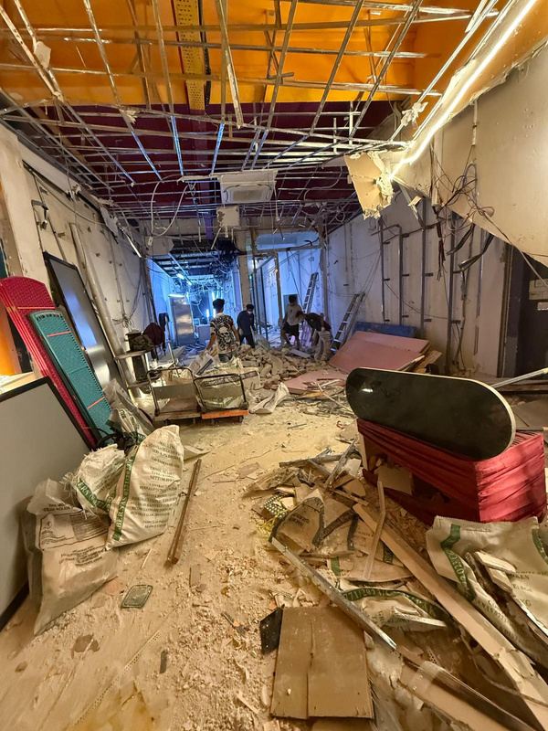 demolition works