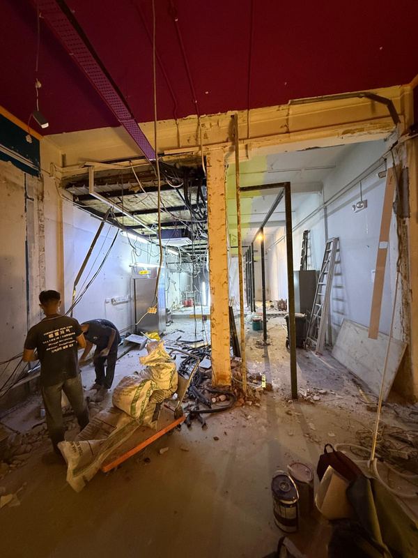 demolition works
