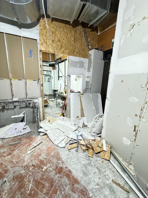 demolition works