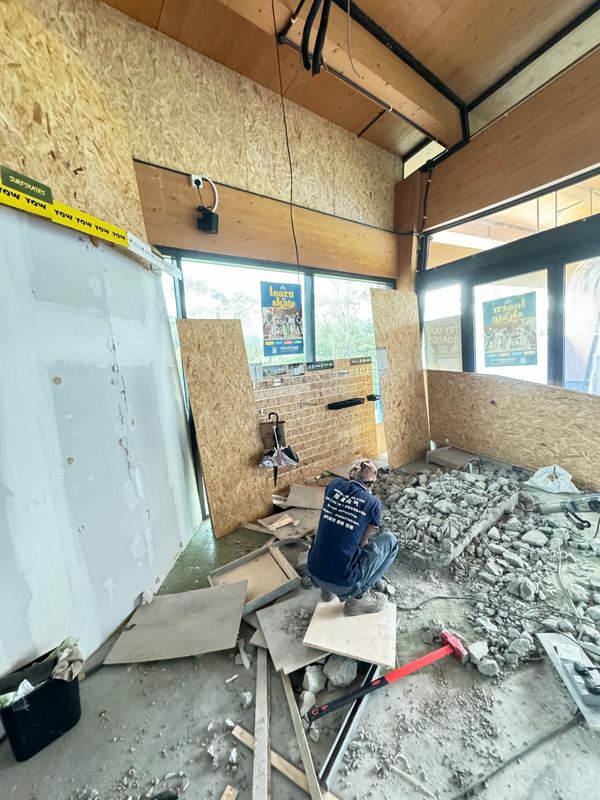demolition works