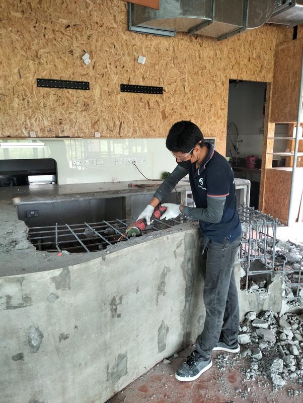 demolition works
