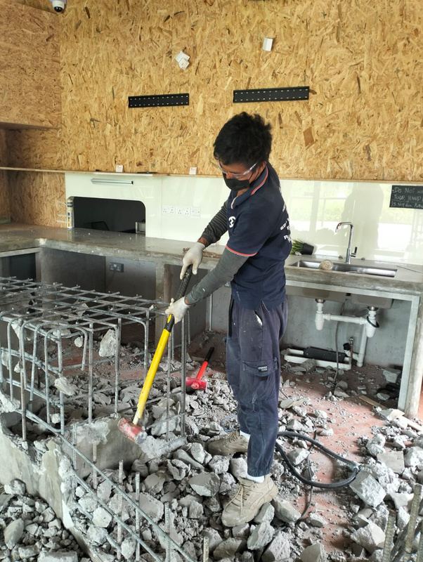 demolition works