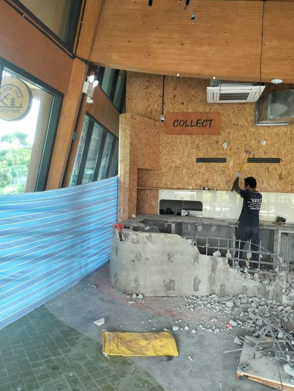 demolition works