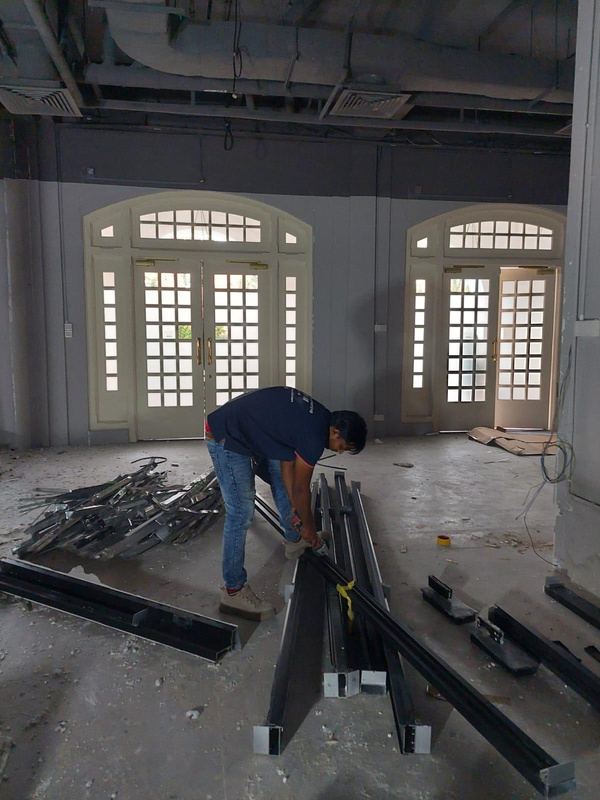 hotel demolition works