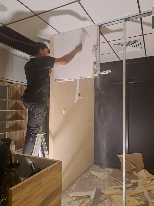 spa shop demolition works