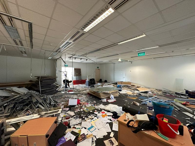 office demolition works